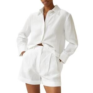 NEW CASA RAKI clementina shorts in white